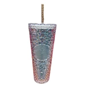 Starbucks NWT 2024 Rhinestone Holiday Tumbler 24 ozs. ✨️